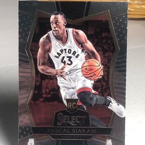 Pascal siakam panini select rookie card